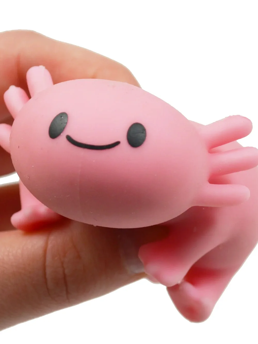 💜 Pink Axolotl Squishy Toy 🧸 Sand Filled Stress Relief Fidget Cute